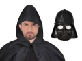 ZESTAW DARTH VADER STAR WARS CZARNY PELERYNA 132cm 2el