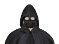 ZESTAW DARTH VADER STAR WARS CZARNY PELERYNA 132cm 2el