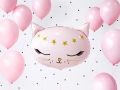 BALON KOTEK GŁOWA RÓŻOWY 19'' 48cm