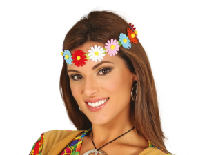 WIANEK OPASKA KWIATY KOLOROWY