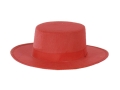 KAPELUSZ FLAMENCO FILCOWY CZERWONY