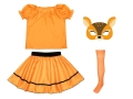 ZESTAW SARENKA POMARAŃCZOWY 98-110 4el