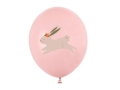 BALON ZAJĄCZEK DUŻY MIX 30cm 1szt