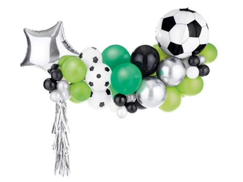 GIRLANDA BALONOWA PIŁKA NOŻNA 1,5m
