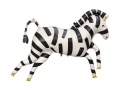 BALON ZEBRA BIAŁO-CZARNY 45'' 115cm