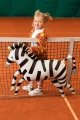 BALON ZEBRA BIAŁO-CZARNY 45'' 115cm