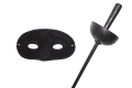 ZESTAW ZORRO CZARNY 116-128 5el