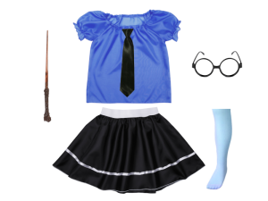 ZESTAW RAVENCLAW NIEBIESKO-CZARNY 98-110 6el