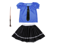 ZESTAW RAVENCLAW NIEBIESKO-CZARNY 134-140 4el