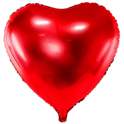 BALON SERCE CZERWONY 24'' 61cm