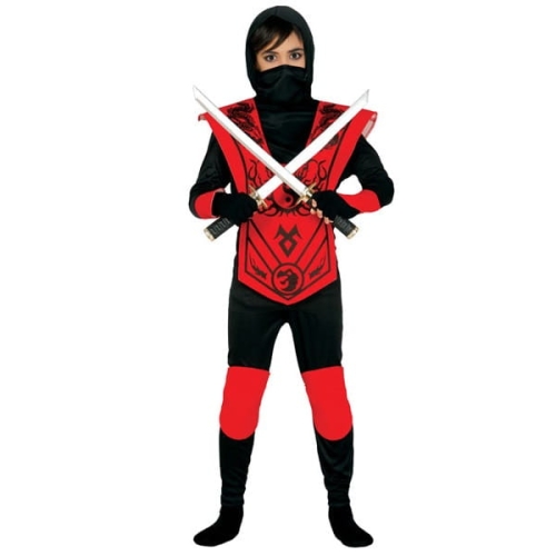 STRÓJ NINJA CZERWONY 110-115
