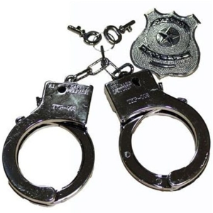 ZESTAW POLICJANT SREBRNY 2el