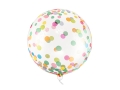 BALON KULA KOLOROWE KROPKI 16'' 40cm