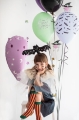 BALON BIAŁY CZAROWNICA 30cm 1szt