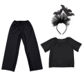 ZESTAW NIETOPERZ CZARNY 116-128 3el