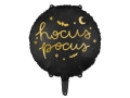 BALON OKRĄGŁY HOCUS POCUS CZARNY 18'' 45cm