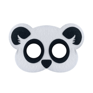 MASKA PANDA FILCOWA BIAŁA