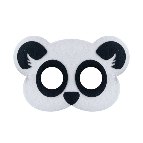 MASKA PANDA FILCOWA BIAŁA