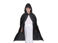 ZESTAW CZAROWNICA PELERYNA CZARNY 132cm 2el