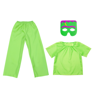 ZESTAW FRANKENSTEIN ZIELONY 134-140 3el