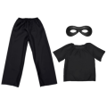 ZESTAW SUPERBOHATER CZARNY 116-128 3el