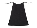 ZESTAW ZORRO CZARNY PELERYNA 90cm 3el