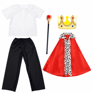 ZESTAW KRÓL CZERWONY 134-140 5el