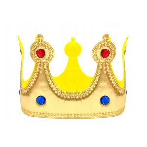 KORONA KRÓLA MIĘKKA ZŁOTA