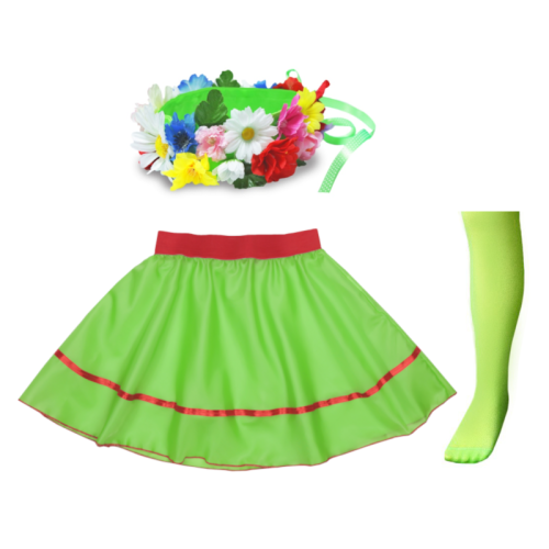 ZESTAW WIOSNA ZIELONY S/M 3el