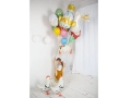 BALON OWIECZKA BIAŁA 34'' 87cm