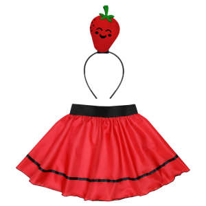 ZESTAW TRUSKAWKA CZERWONY L 3el