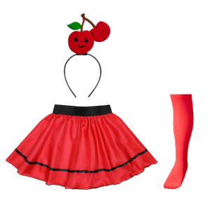 ZESTAW WIŚNIA CZERWONY S/M 4el