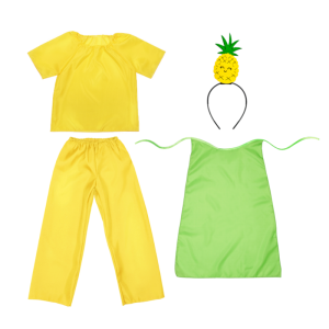 ZESTAW ANANAS ŻÓŁTY 116-128 5el