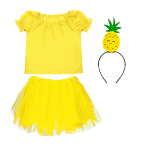 ZESTAW ANANAS ŻÓŁTY 98-110 4el