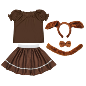 ZESTAW PIESEK BRĄZOWY 98-110 5el