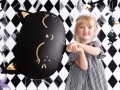BALON KOTEK GŁOWA CZARNY 19'' 48cm