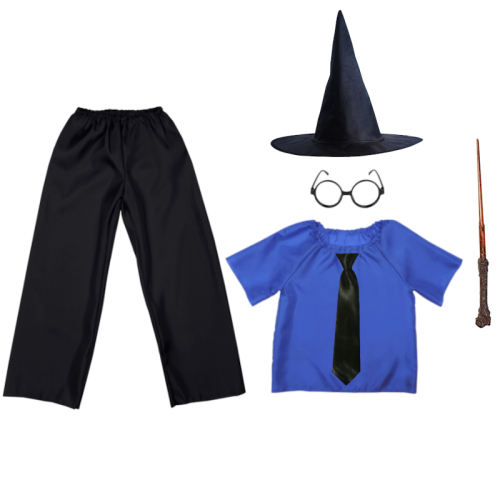 ZESTAW RAVENCLAW NIEBIESKO-CZARNY 98-110 6el