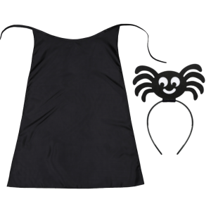 ZESTAW PAJĄK CZARNY M 3el