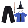 ZESTAW RAVENCLAW NIEBIESKO-CZARNY 116-128 6el