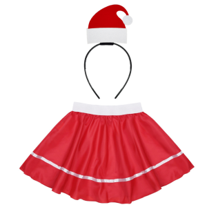 ZESTAW MIKOŁAJ CZERWONY S/M 3el