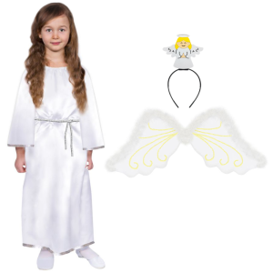 ZESTAW ANIOŁEK BIAŁY 98-110 4el