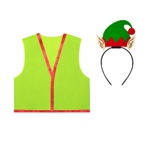 ZESTAW ELF ZIELONY 3el