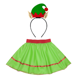 ZESTAW ELF ZIELONY S/M 3el