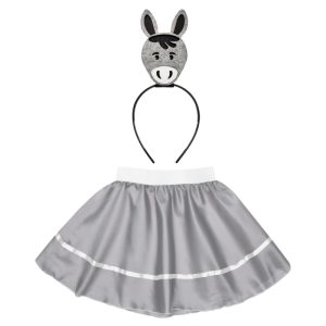 ZESTAW OSIOŁEK SZARY S/M 3el