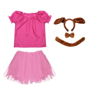 ZESTAW SKYE PSI PATROL RÓŻOWY 116-128 5el