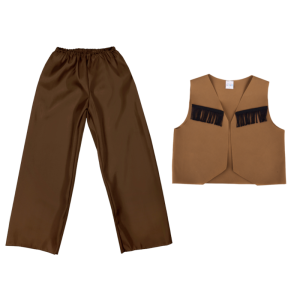 ZESTAW KOWBOJ BRĄZOWY 98-110 2el