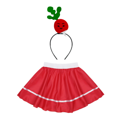 ZESTAW RZODKIEWKA CZERWONY S/M 3el