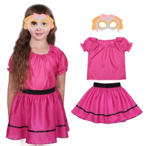 ZESTAW SKYE PSI PATROL RÓŻOWY 98-110 3el