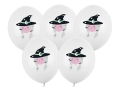 BALONY BIAŁE CZAROWNICA 30cm 5szt