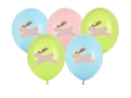 BALONY ZAJĄCZEK DUŻY MIX 30cm 5szt